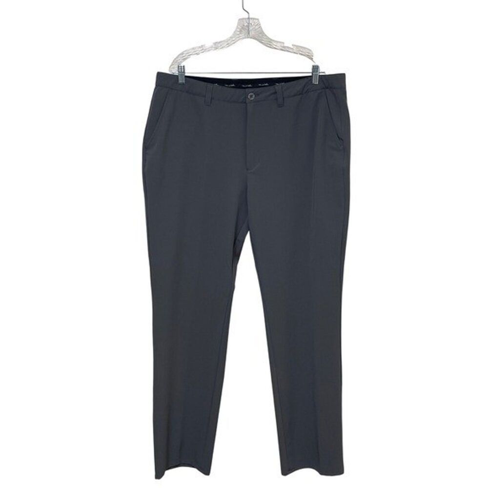 Travis Mathew Men’s Golf Pants 40 Gray Stretch Performance Flat Front